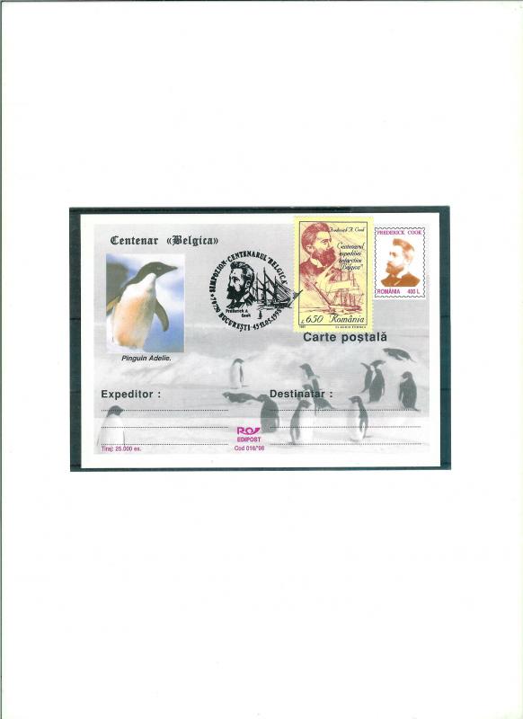 Polar Postcard - Exped.BELGICA - FREDERICK COOK