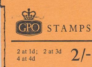 Great Britain #MH5b, MH6b Complete Booklet CV $4.60 (K1791L)