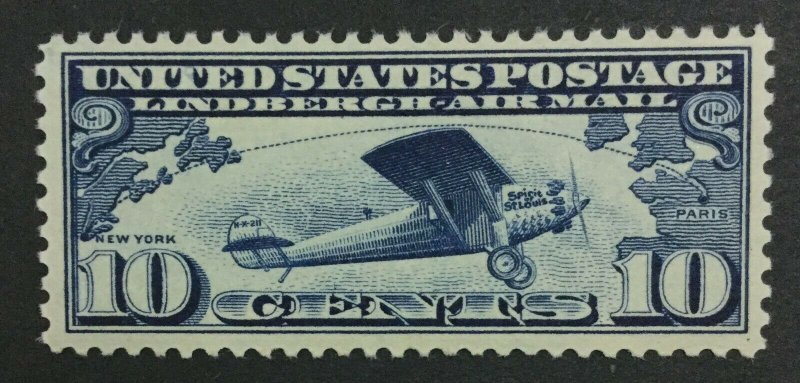 MOMEN: US #C10 MINT OG **NH** POST OFFICE FRESH #31129