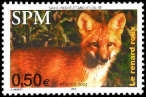 St. Pierre & Miquelon #777, Complete Set, 2004, Animals, Never Hinged