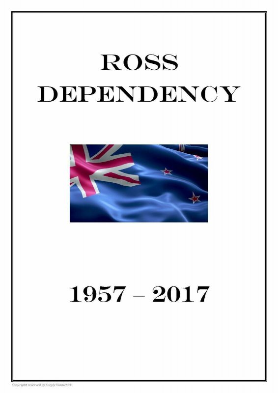 Ross Dependency New Zealand 1957-2017