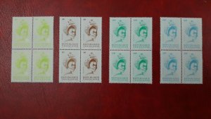 2002 TOGO BELLA BELLOW DEFINITIVE - BLOCKS OF 4 - MI. 3241 /4 RARE MNH-