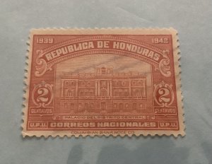 Honduras 1939  Scott  337 used - 2c, central district palace