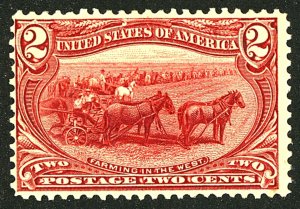 U.S. #286 MINT OG HR