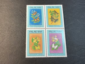 PALAU # 183-186-MINT/NEVER HINGED--COMPLETE SET/BLOCK OF 4---1988