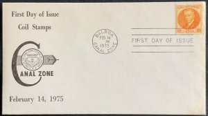 Canal Zone #160-162 (3) First Day Cover FDC U/A W/Enclosure L48