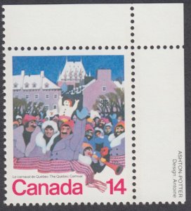 Canada - #780 Quebec Carnival - MNH