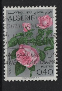 Algeria  #497  used  1973  flowers  40c