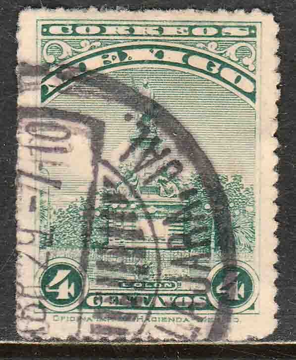 MEXICO 653, 4¢, COLUMBUS MONUMENT, USED. F-VF. (419)