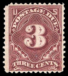 U.S. POSTAGE DUE J33  Mint (ID # 92549)