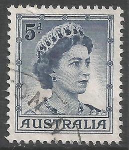 AUSTRALIA 319 VFU QEII O847-3