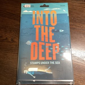Into The Deep Stamps Under The Sea-Shark Folio 2017-USPS-Sealed Package-US