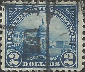 # 572 Used Deep Blue United States Capitol