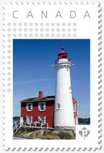 Historical Fisgard LIGHTHOUSE = Picture Postage stamp Canada 2018 [p18-07s24]