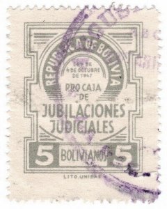 (I.B) Bolivia Revenue : Pensions Fund 5B (Judiciary)