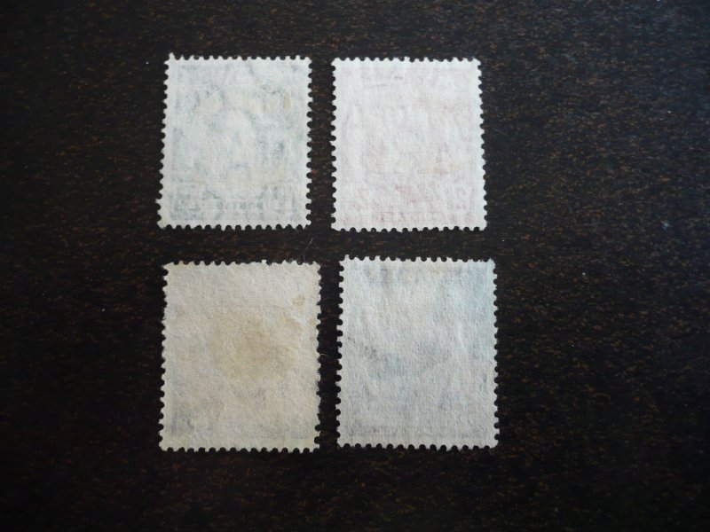 Stamps - Australia - Scott# 192, 194-196 - Used Part Set of 4 Stamps