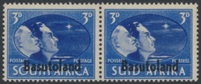 Basutoland   South Africa opt  pair  SG 31   Sc# 31  MNH  see details  / scans 