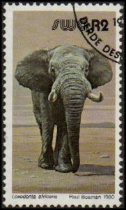 South West Africa 463 - Used - 2r African Elephant (1980) (cv $3.25)