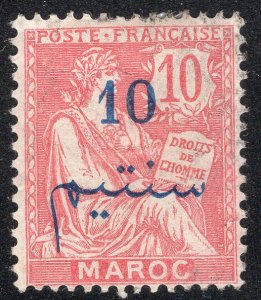 FRENCH MOROCCO SCOTT 30