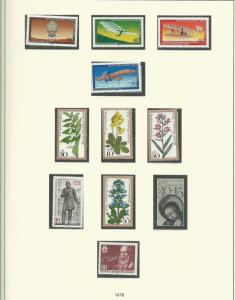 1961-1985 Berlin Unused Never Hinged Stamp Collection In Safe Album