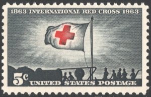 SC#1239 5¢ International Red Cross Issue (1963) MNH