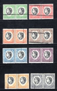 South West Africa #125-132   Used VF,  CV  8.45 ....  5870052