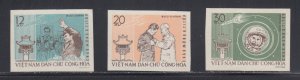 North Vietnam   211-13 imperf   unused, unhinged   cat  $12.00