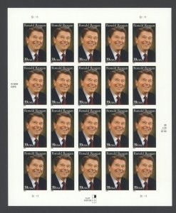 2006 US Scott #4078 39c Ronald Reagan Sheet of 20 MNH