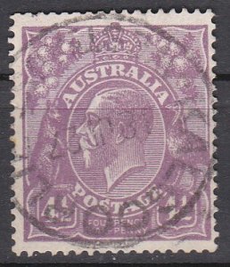 Australia Sc #74 Used