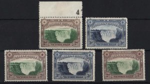 Southern Rhodesia 1932 Falls 2d, 3d fine mint (2d odd nibbled perf), the Posta