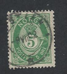 NORWAY SC# 39c F-VF U 1891