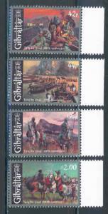 GIBRALTAR SCOTT #1301/04 TARIQ IBN ZIYAD  SET  MINT  NEVER HINGED 