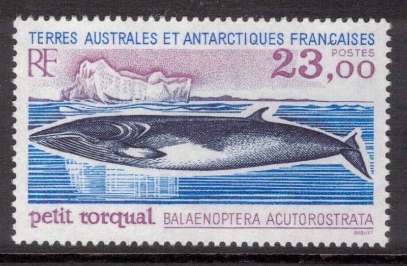 FRENCH ANTARCTIC 1995 Petit Rorqual Whale; Scott 208, Yvert 197; MNH