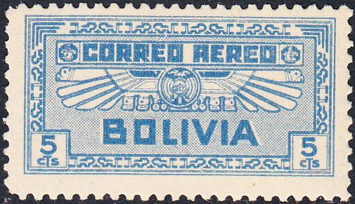 Bolivia  #C36 MNH