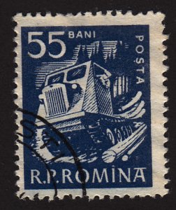 Romania 1357 Timber Industry 1960