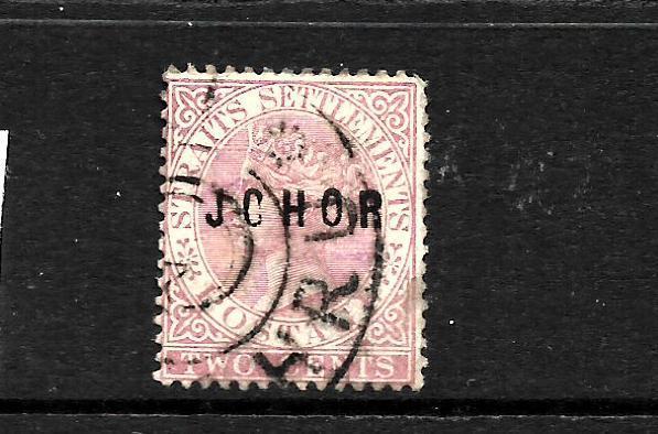 JOHORE 1884-91    2c    QV   FU   SG11  
