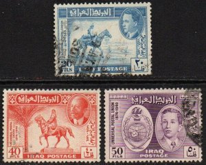 Iraq Sc #130-132 Used