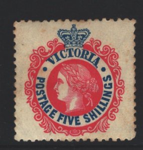 Victoria Sc#229a MH - a little toning