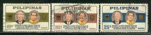 Philippines Republic Scott # 919 - 921, used