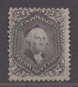 **US, SC# 99, MH, FVF, Part Original Gum, RARE Stamp ( See PSAG Cert)