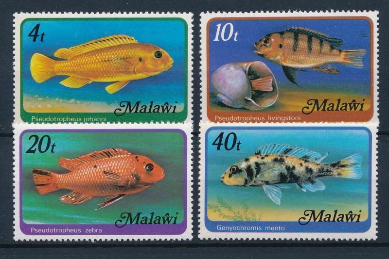 [39089] Malawi 1977 Marine Life Fish MNH