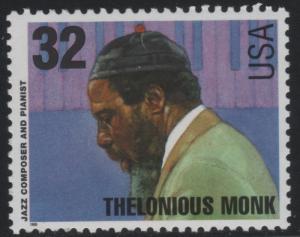 2990 32c Thelonious Monk