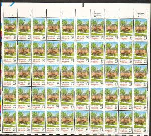 US #2345 Mint Sheet Virginia 