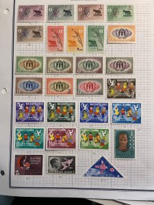 Collection of Maldives stamps
