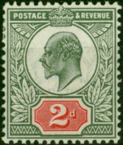 GB 1904 2d Grey-Green & Carmine SG226 Fine LMM