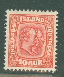 Iceland #76 Mint (NH) Single