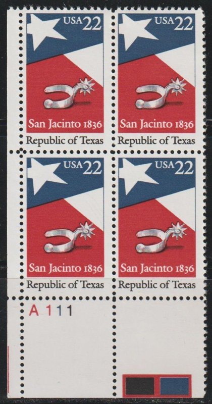United States SC 2204 Plate Block Mint Never Hinged.