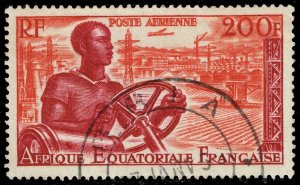 French Equatorial Africa #C41 Age of Mechanization; Used