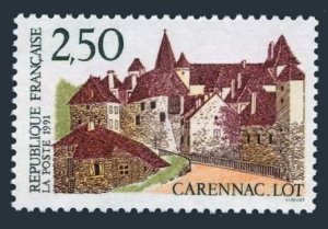 France 2251,MNH.Michel 2844. Tourism 1991.Carennac Castle.