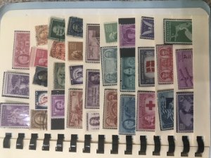 2 Stamp Stock Books Full Of Old U.S Has Some Revenue + Other Countries